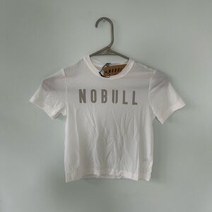 NOBULL White T-Shirt KIDS XS